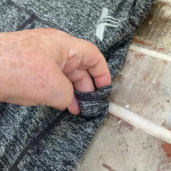 Extreme Fit Gray Heathered Pocket Bike Shorts - Picture 7 of 7